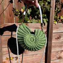 Crochet Shell Bag