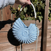 Crochet Shell Bag