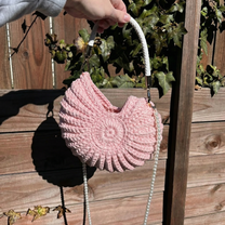 Crochet Shell Bag
